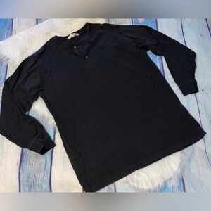 Woolrich Mens Black Long Sleeved Top Size M